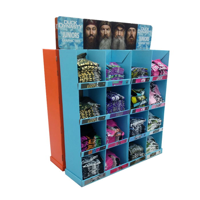 One Stop Display Solution Supplier Cap Clothes Cardboard Display