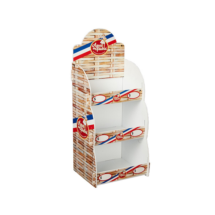 3 Tiers Acrylic Tabletop Display Stands for Bread