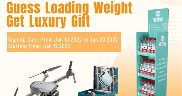 Guess Loading Weight, Get Luxury Gift Activity