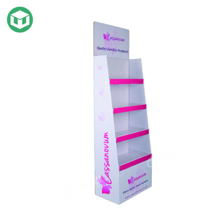 Pharmacy Paper Bag POP Display Shelves Retail