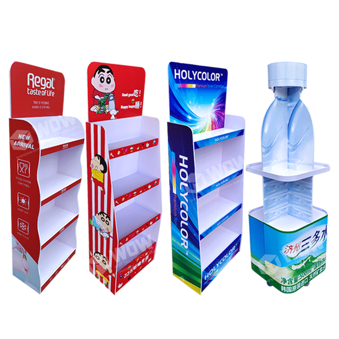 Free Standing PVC Display Stand 