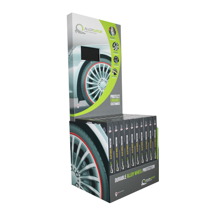 Best Service Wheel Hanger Cardboard Display_Dump Bin Display_Shenzhen WOW Packaging Display Co.,Ltd.