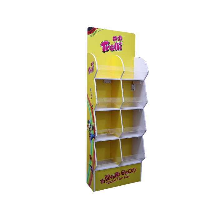 Strong Material Foam Plastic Display Shelves with Pockets_PVC Display_Shenzhen WOW Packaging Display Co.,Ltd.