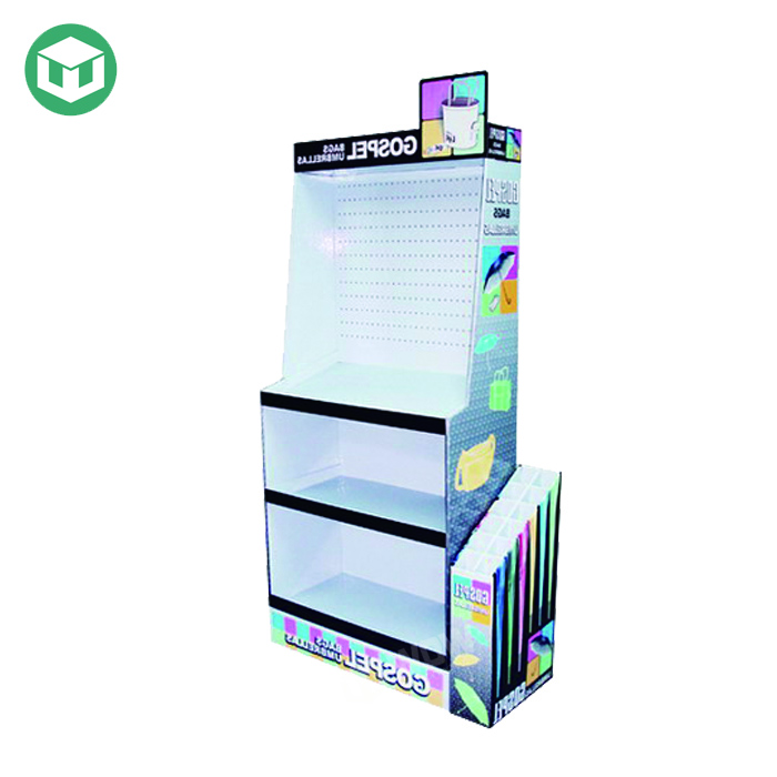 Professional Supplier Paper Towel Rack Cardboard Umbrella Display Stand_Floor Display Stand_Shenzhen WOW Packaging Display Co.,Ltd.