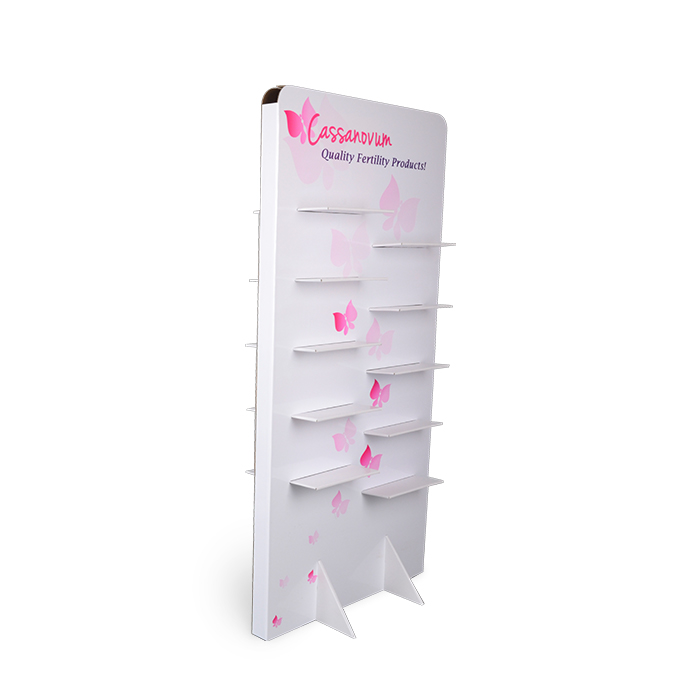 Cardboard Floor Shoe Display Stands and China Display Racks for Effective Retail Presentation