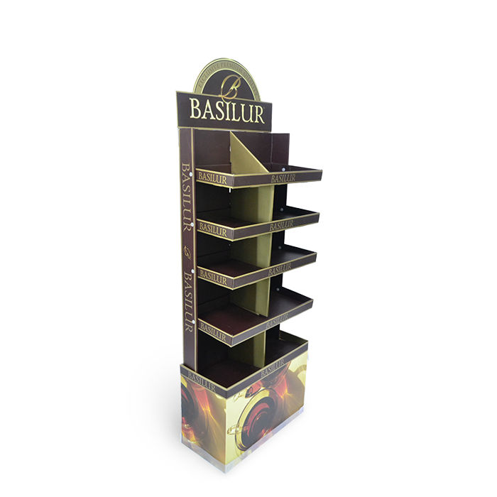 Creative Cardboard Display Racks for Tea Products Pop Stands and Custom Display Solutions for Retail