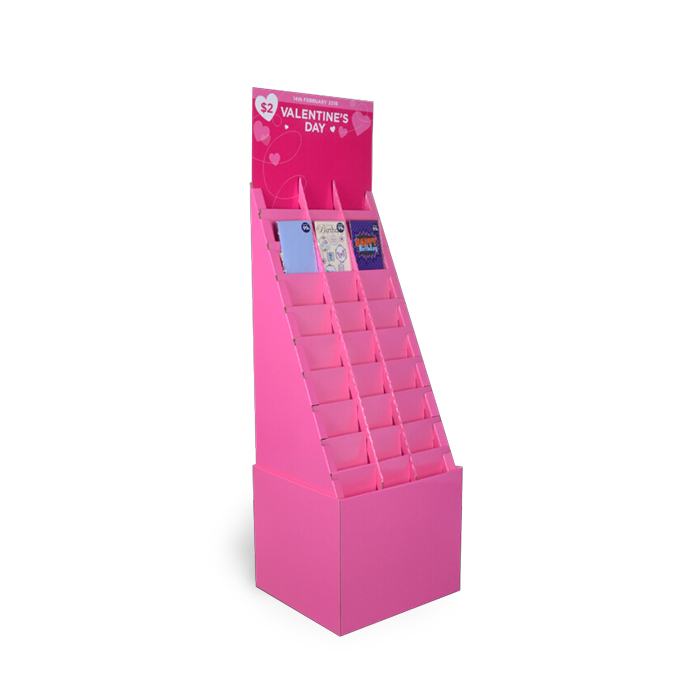 Custom Retail Displays for Cardboard Greeting Cards and Versatile Floor Display Stands to Boost Sales