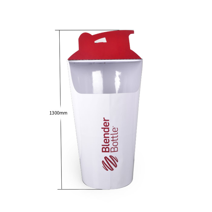Custom Display Rack Solutions Featuring Shaker Bottle Displays and Dump Bins for Sale with Paperboard Design
