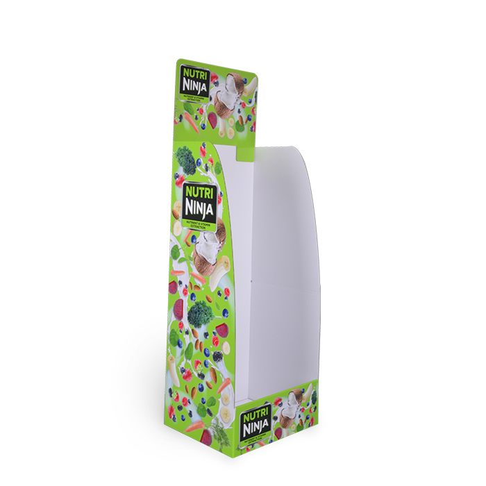 Cardboard Stands for Fruit and Vegetable Display Stands with Retail Dump Bins for Custom Merchandise Displays