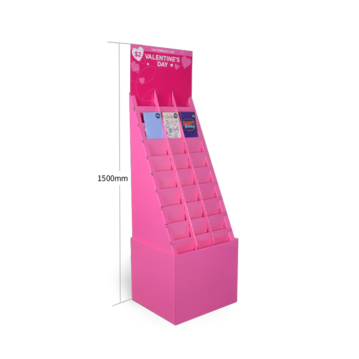 Custom Retail Displays for Cardboard Greeting Cards and Versatile Floor Display Stands to Boost Sales