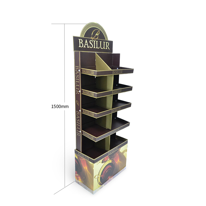 Creative Cardboard Display Racks for Tea Products Pop Stands and Custom Display Solutions for Retail