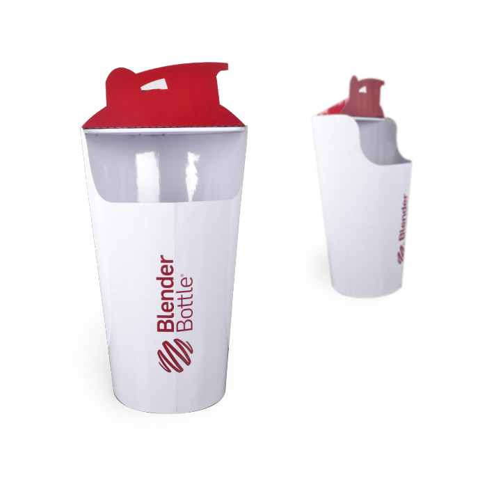 Custom Display Rack Solutions Featuring Shaker Bottle Displays and Dump Bins for Sale with Paperboard Design