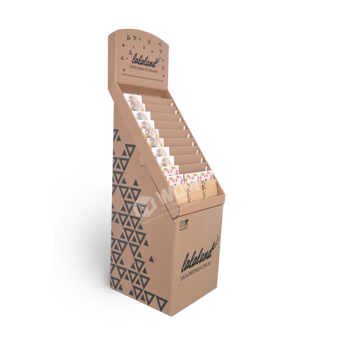 Bespoke Cardboard Greeting Card Stand with Flexo Printing and Custom POS Displays