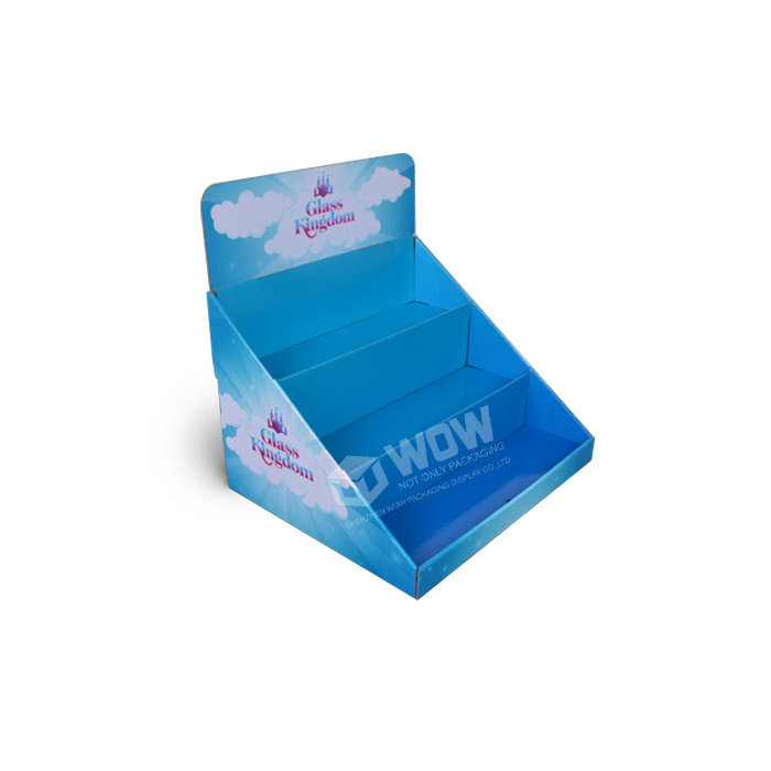 Funko Pop Display Stand Featuring Retail Cardboard Display Boxes and 3 Tiers Stand