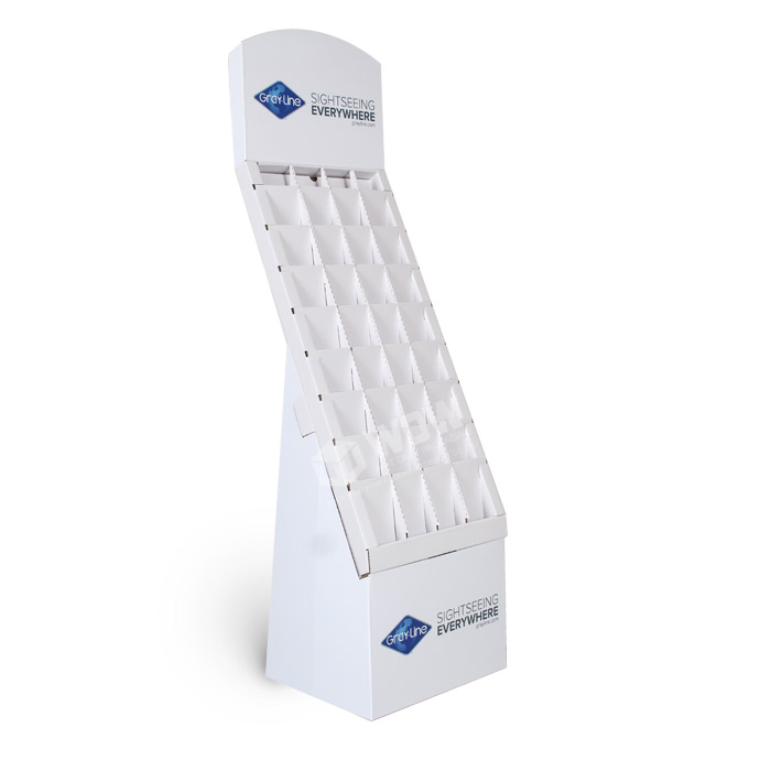 Retail Floor Cardboard Display Stand for Cards Shop POP Displays