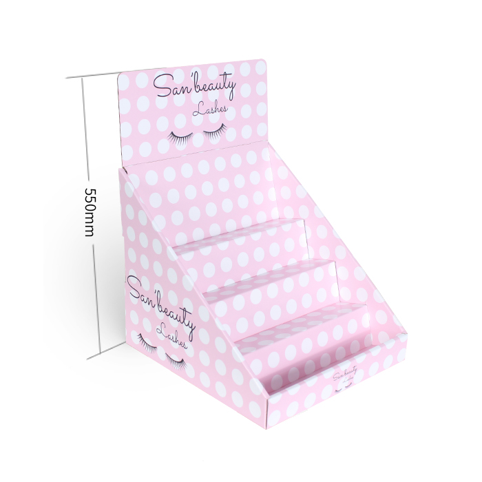 Display Stands for Cosmetics Featuring Corrugated Countertop Displays and China Display Racks for Retail