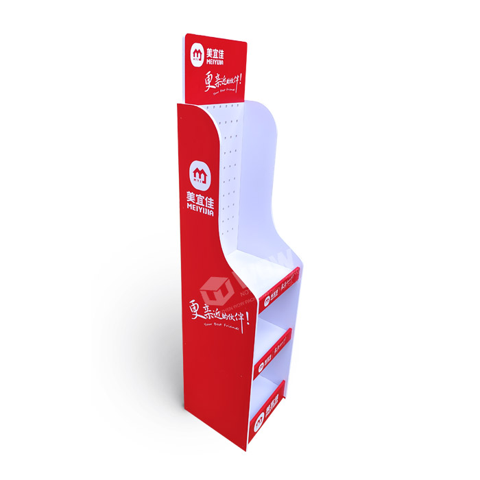 Custom Foam Board Displays for FMCG Store Floor Display Rack