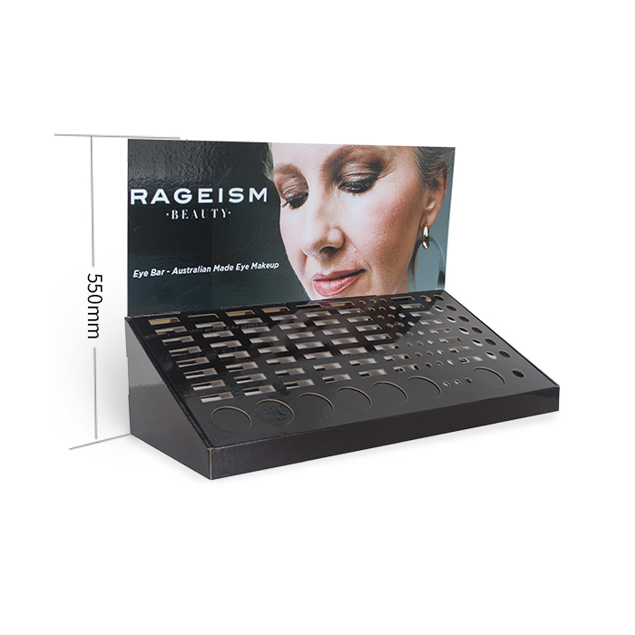Custom Store Displays for Beauty Products Featuring Countertop Product Displays and Cardboard Display POS Solutions