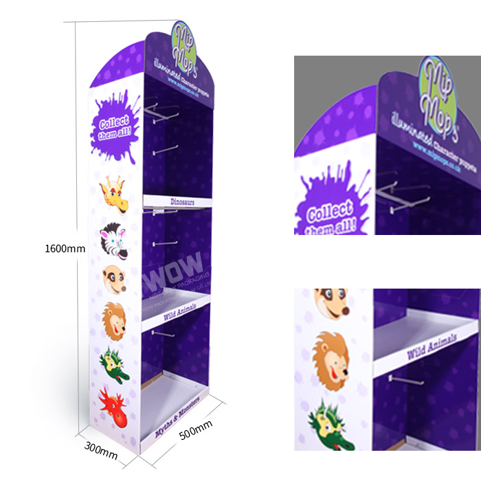 Walmart Sidekick POP Cardboard Toy Display Stands Solutions