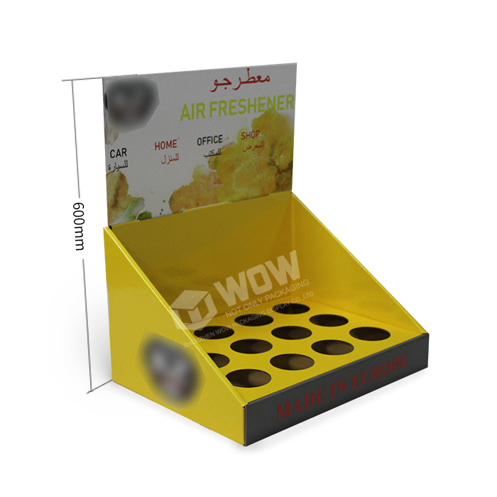 Tabletop Cardboard Display Stands for Car Accessories
