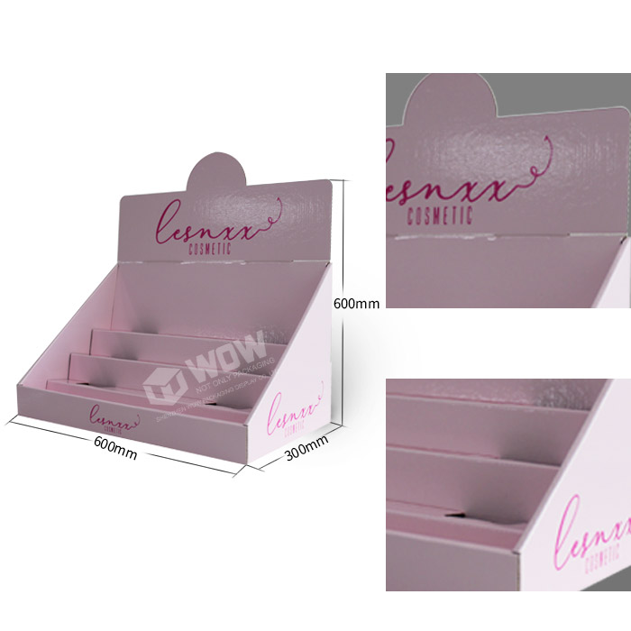 PDQ Display Tray for Cosmetic Shop Stand with POS Displays