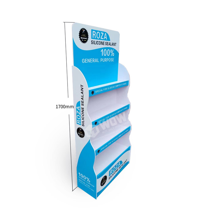 Custom Store Displays for Hardware Store Shelving Featuring FSDU Stands and PVC Display Racks