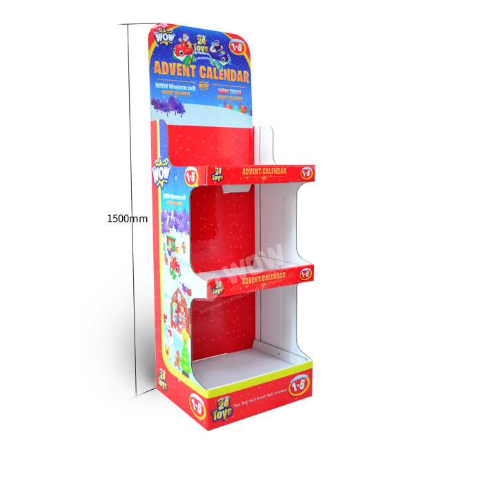 Cardboard End Cap POS Toy Display Shelf Products