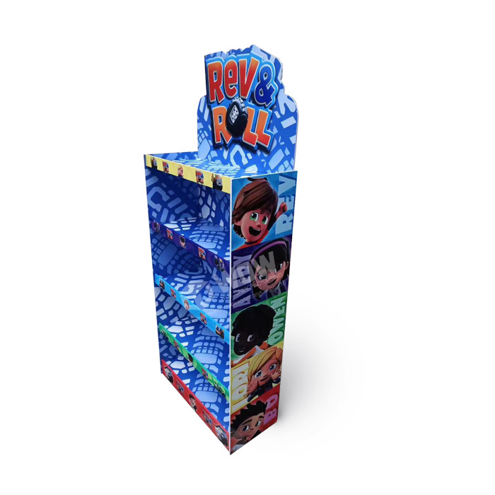 Custom Product Displays for Toy Shelf Displays Featuring Floor Stand Displays and Foamboard Retail Display Stands