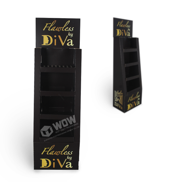Custom Cardboard Store Displays and FSDU Stands for Perfume Display Rack