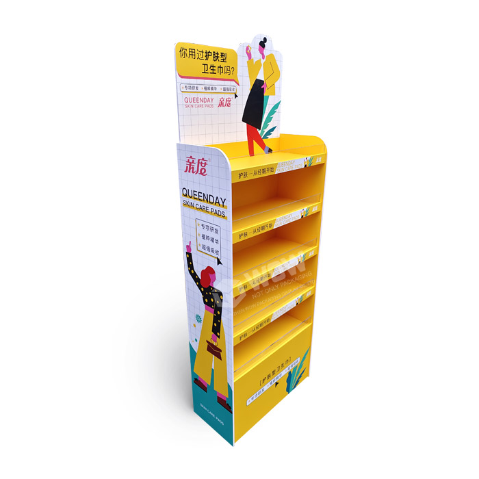 Custom Foam Board Displays for Sanitary Display Stand and POP Floor Display