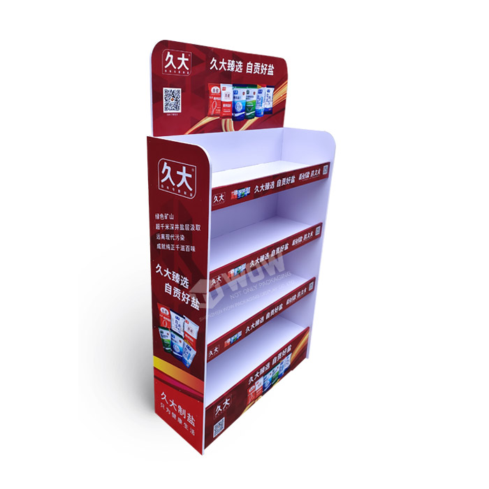 Custom Foam Board Salt Endcap Display