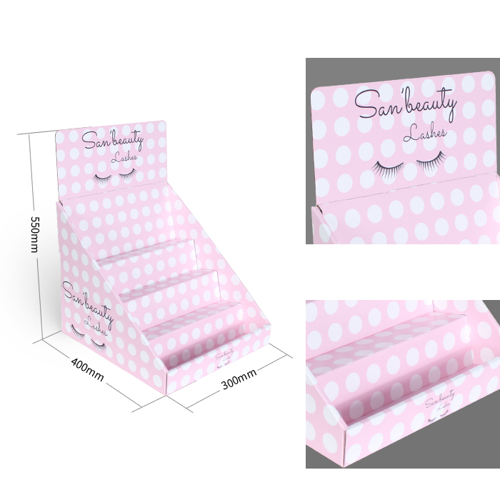 Display Stands for Cosmetics Featuring Corrugated Countertop Displays and China Display Racks for Retail