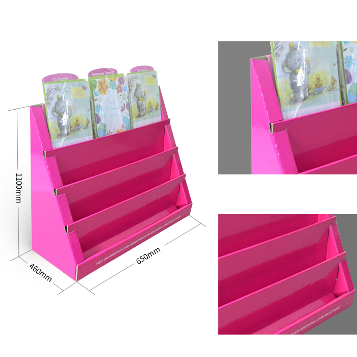 Custom Product Displays Featuring Countertop Card Display Stands and Cardboard Point of Sale Stands