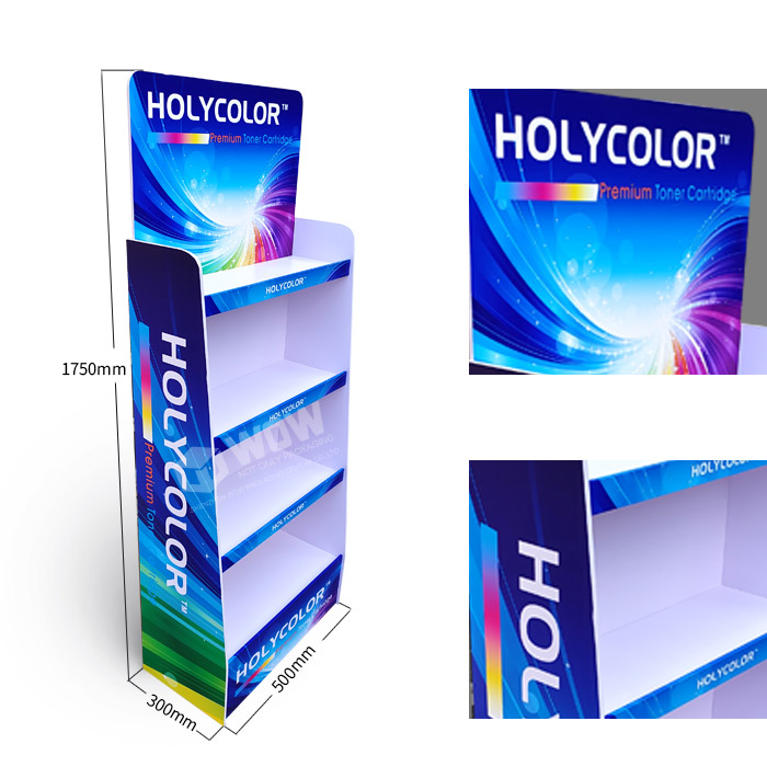Bespoke Stationery Display Rack with Plastic Product Display Stands
