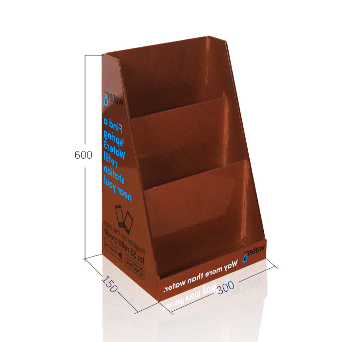Soda Pop Retail Floor Displays with Wooden Point of Sale
