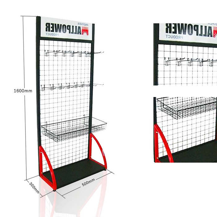 Hanging Power Tool Display Featuring Wire POP Displays and POSM Display Stands