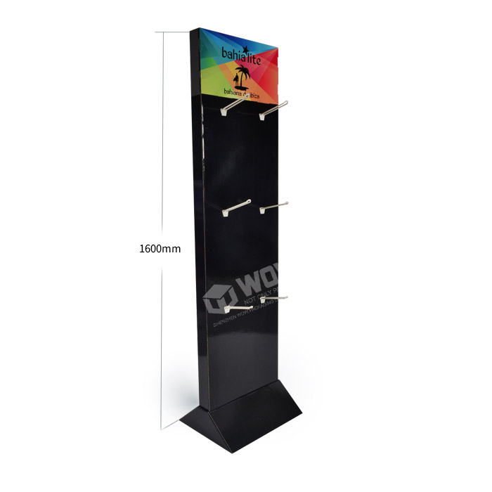 Point of Sale Flip Flop Display Stands with Folding Carton Design