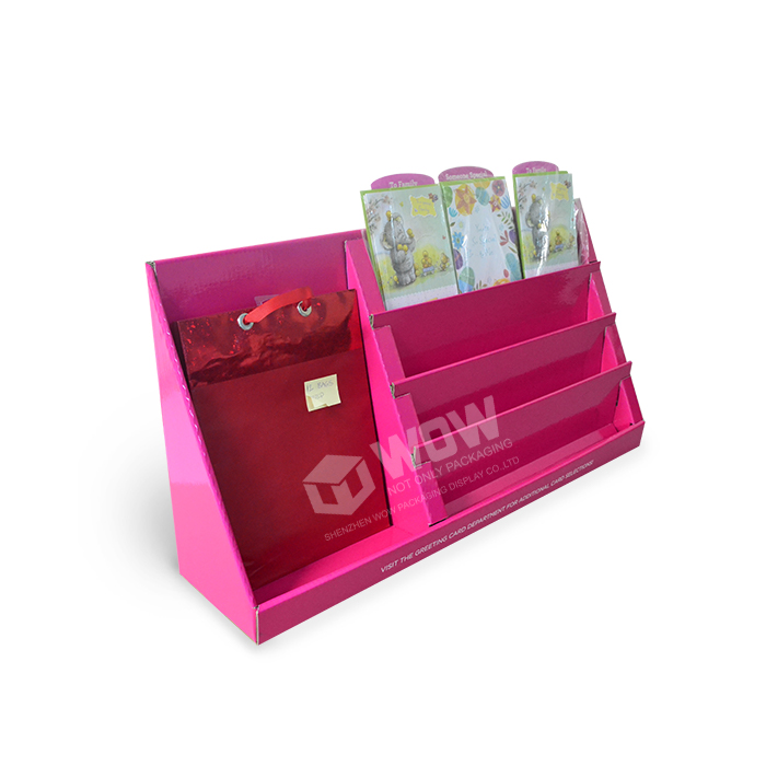POS Counter Display for Gift Cards Featuring Cardboard Store Displays