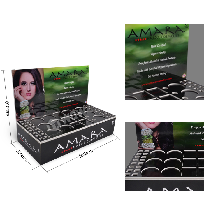 Foam Board Tabletop Display Stand for Shop Perfume Display