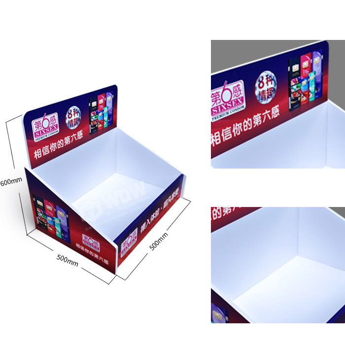 Foam Board Display Stand for Retail Condom PDQ Stands