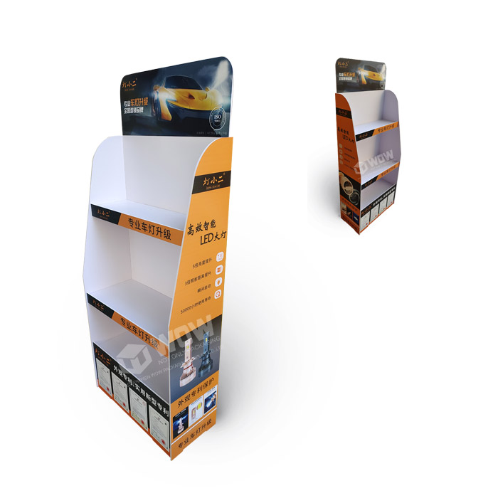 Bespoke FSDU for Car Accessories Display Rack and Foamboard Retail Display Stand