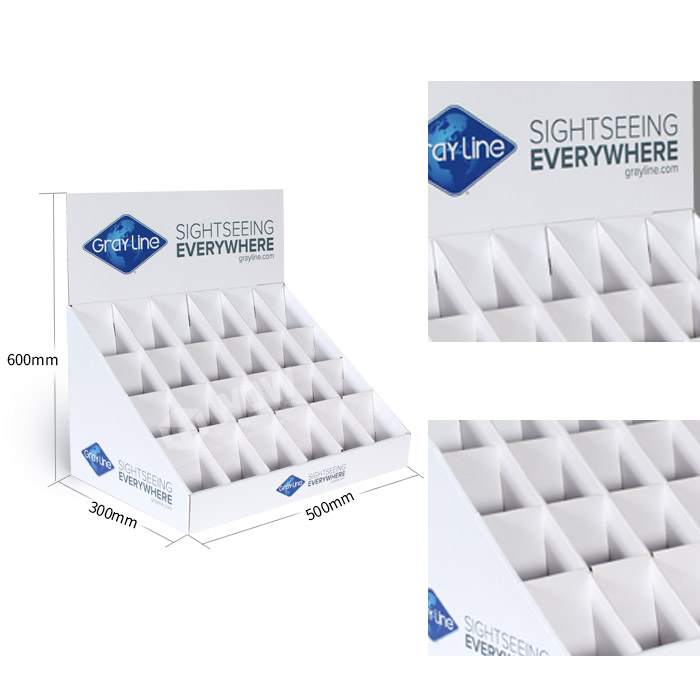 Cardboard Card Display Stands for Retail Point of Purchase and Tabletop Use