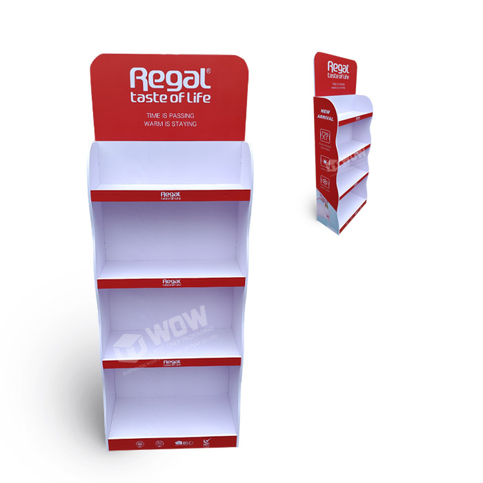 Foam Board Display Stand for Hot Sauce and FSDU Display Units