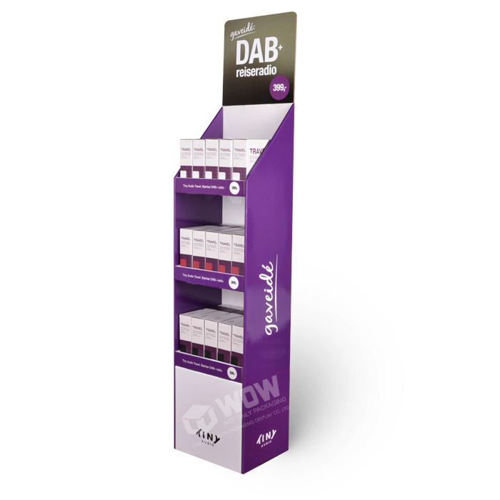 Cardboard FSDU Display Units for Retail Accessories and POS Stands