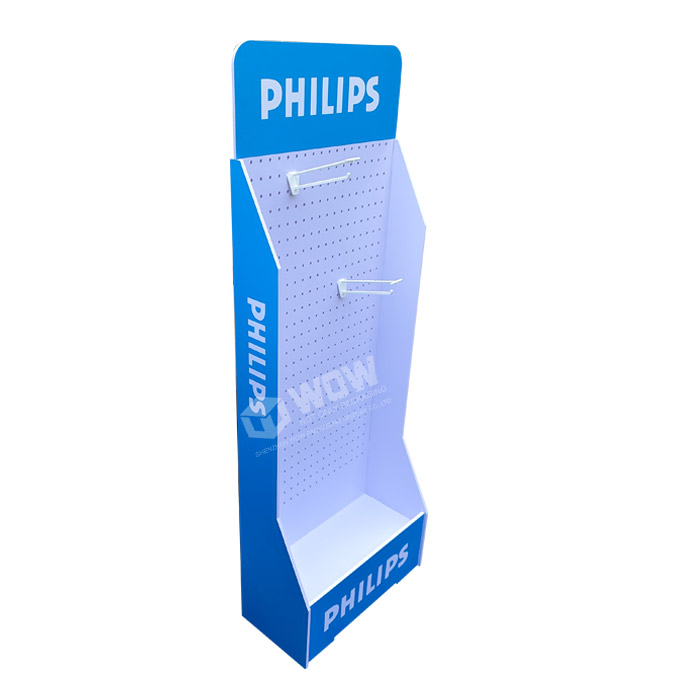 Plastic POP Floor Stand Accessories Rack Display