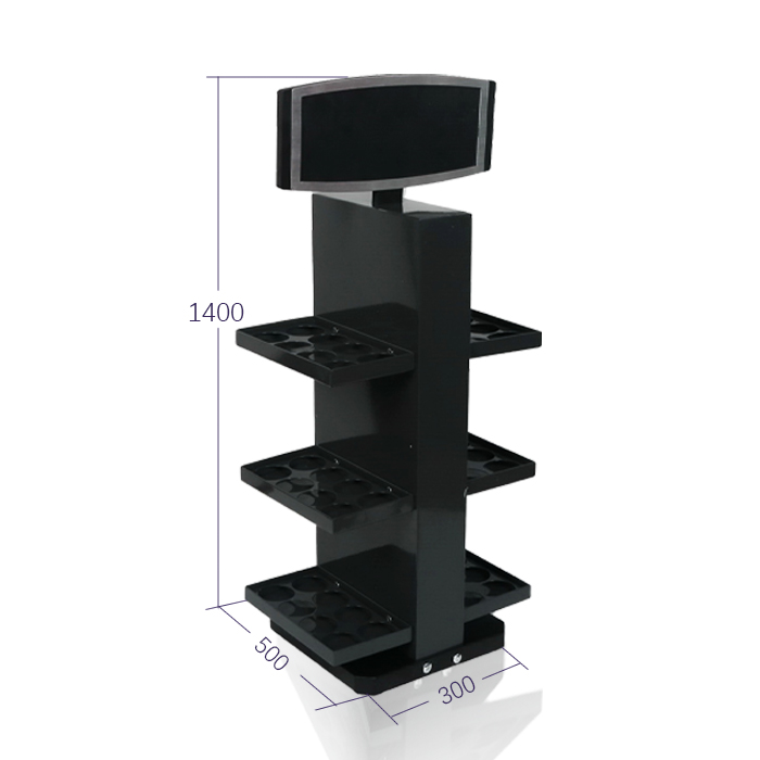 Essential Oil Retail Display with Counter Display Rack