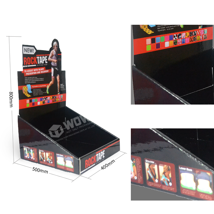 Custom PDQ Trays for Tape Display Stand with Karton Design