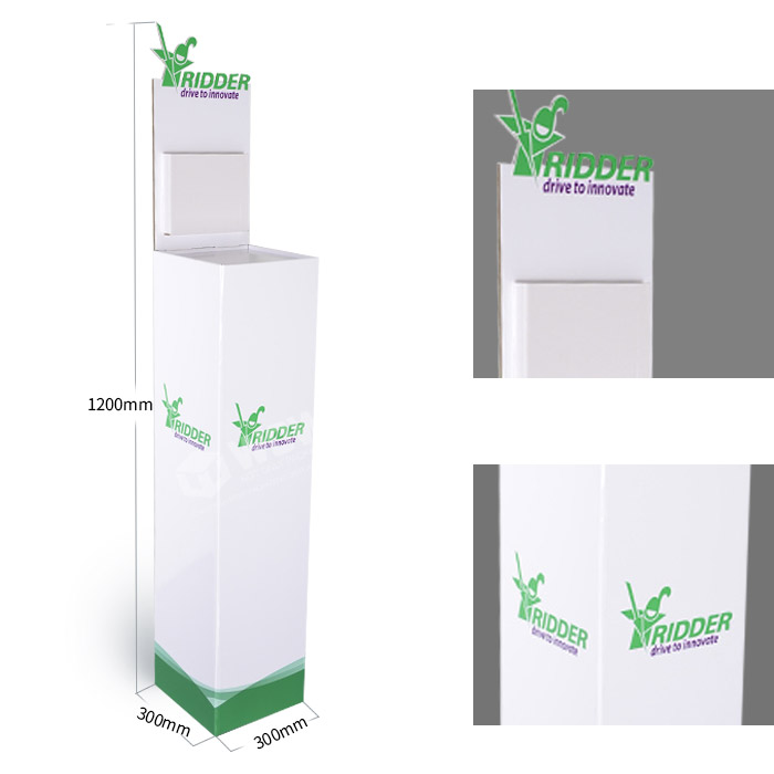 Cardboard Marketing Displays for Energy Drink Store Display Bins