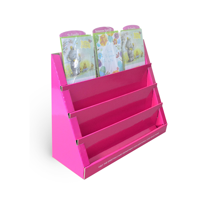 Custom Product Displays Featuring Countertop Card Display Stands and Cardboard Point of Sale Stands