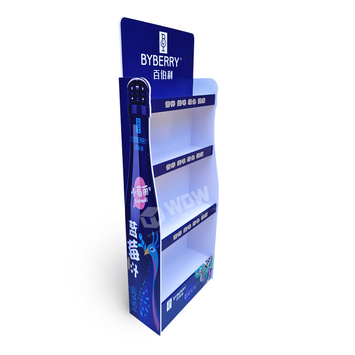 PVC FSDU Beverage Display Stand Unit